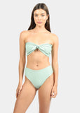 Belize Top - Eco Ribbed Seafoam