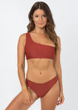 Tanzia Top - Ribbed Picante