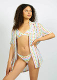 Fiji Shirt - Rainbow Check