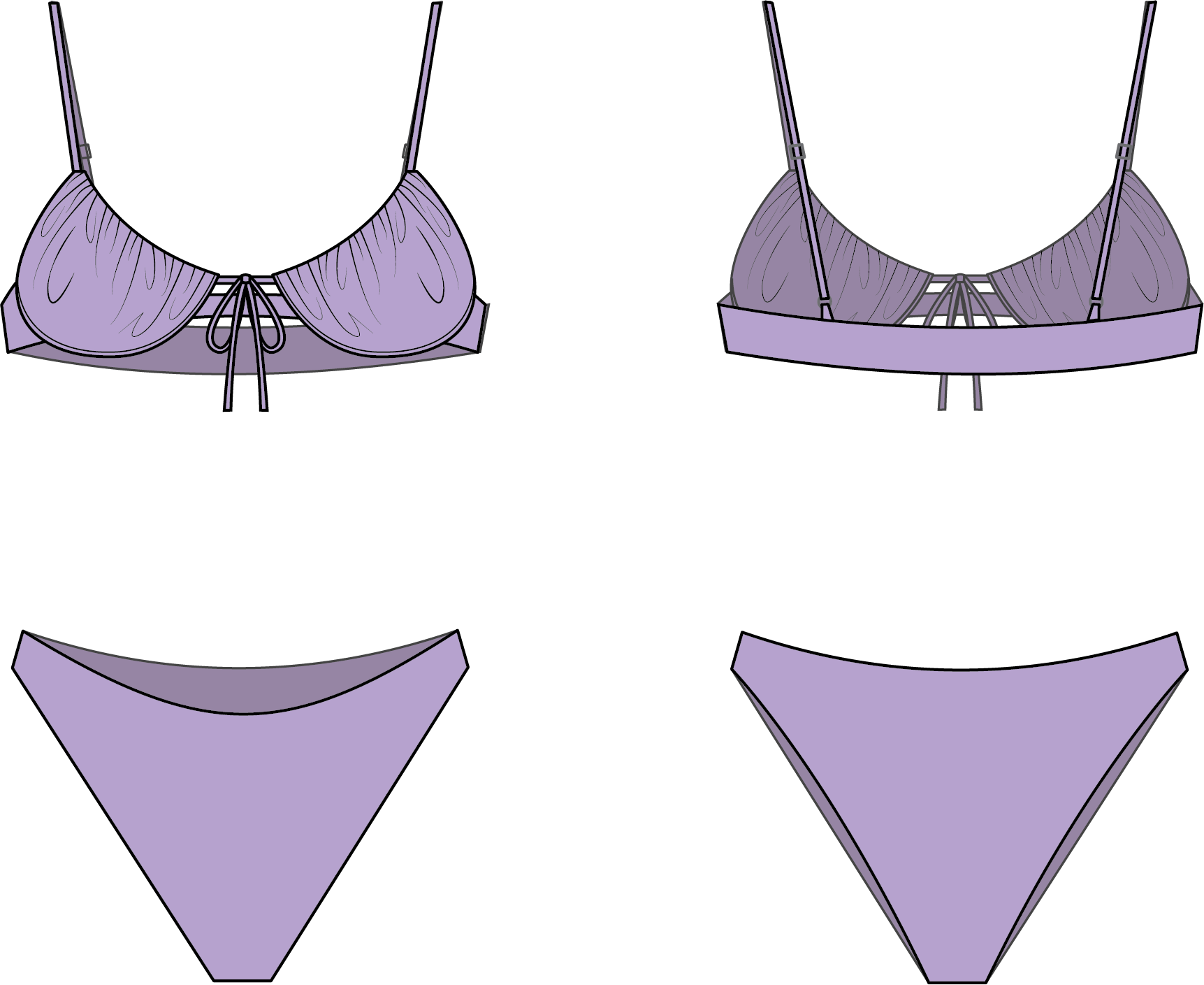 Portugal Bottom - Eco Lavender